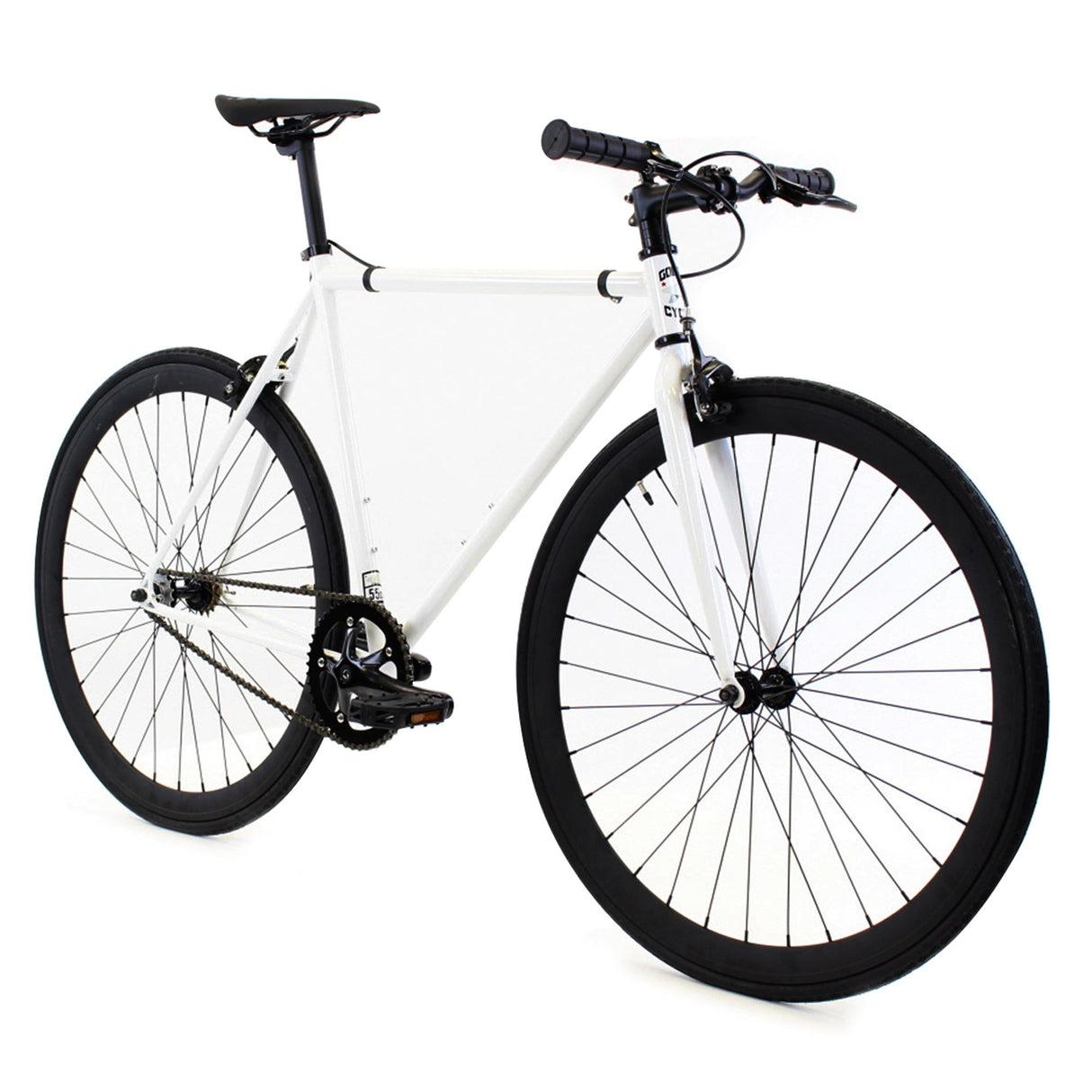 Golden Cycles GC-Shocker Single Speed Road Bike Steel Frame 700c Wheels Flip-Flop Hub