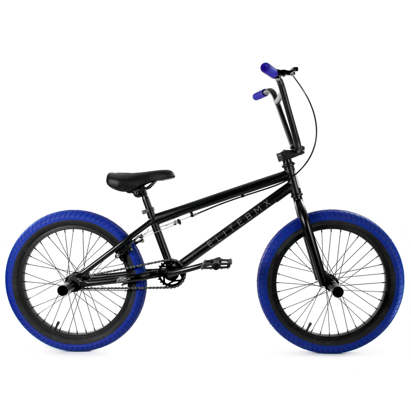 Elite BMX Stealth - Black Blue | Freestyle BMX Bikes | Freestyle Bikes | Freestyle BMX | Stealth Bike | Stealth BMX | BMX Bikes | Elite Bikes | Elite BMX Bikes | Bike Lovers USA