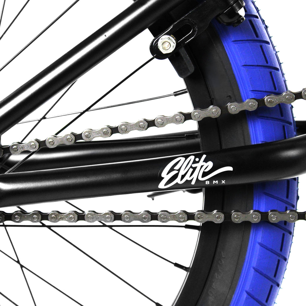 Elite BMX Stealth - Black Blue | Freestyle BMX Bikes | Freestyle Bikes | Freestyle BMX | Stealth Bike | Stealth BMX | BMX Bikes | Elite Bikes | Elite BMX Bikes | Bike Lovers USA