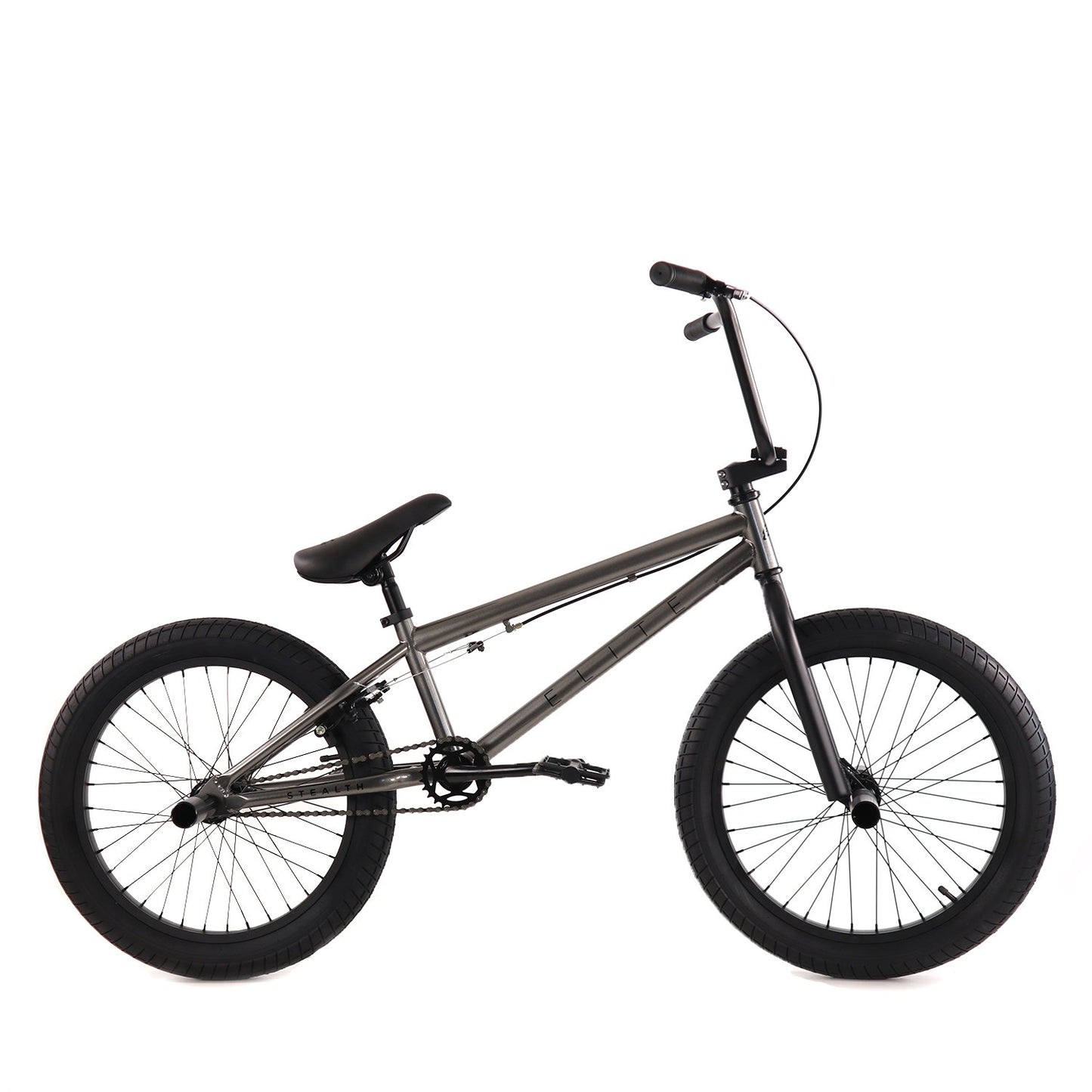 Elite BMX Stealth - Gunmetal | Freestyle BMX Bikes | Freestyle Bikes | Freestyle BMX | Stealth Bike | Stealth BMX | BMX Bikes | Elite Bikes | Elite BMX Bikes | Elite BMX | Bike Lovers USA