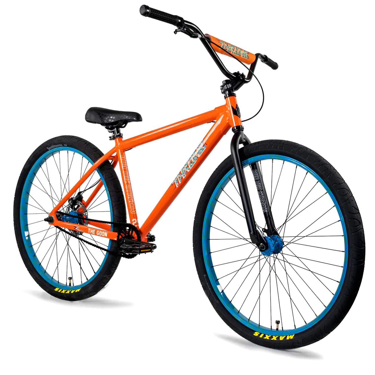 Throne Cycles The Goon - Orange Palm | Fixed Gear Urban BMX Bike | Urban Bike | The Goon Cycle | Throne Cycle | Street Cycle | Throne BMX | BMX Bike | Bike Lover USA