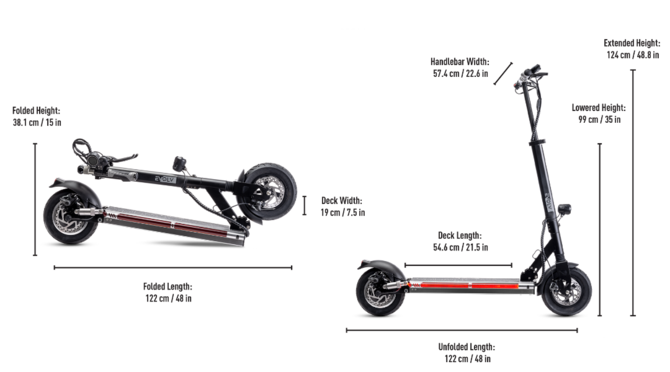 Evolv Tour Xl Electric Scooters