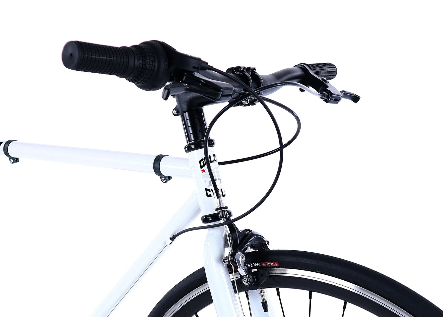 Golden Cycles - Velo 7 - White