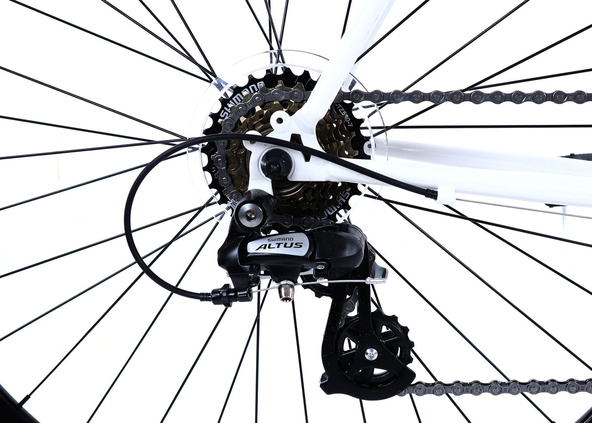 Golden Cycles - Velo 7 - White