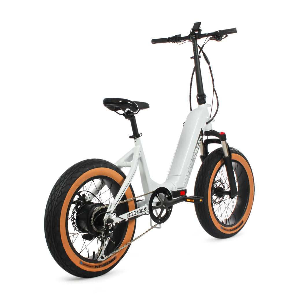 Golden Cycles - Spark 500W - White | Bike Lover USA
