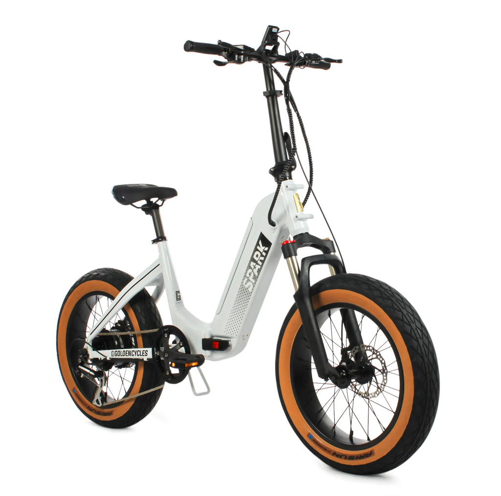 Golden Cycles - Spark 500W - White | Bike Lover USA