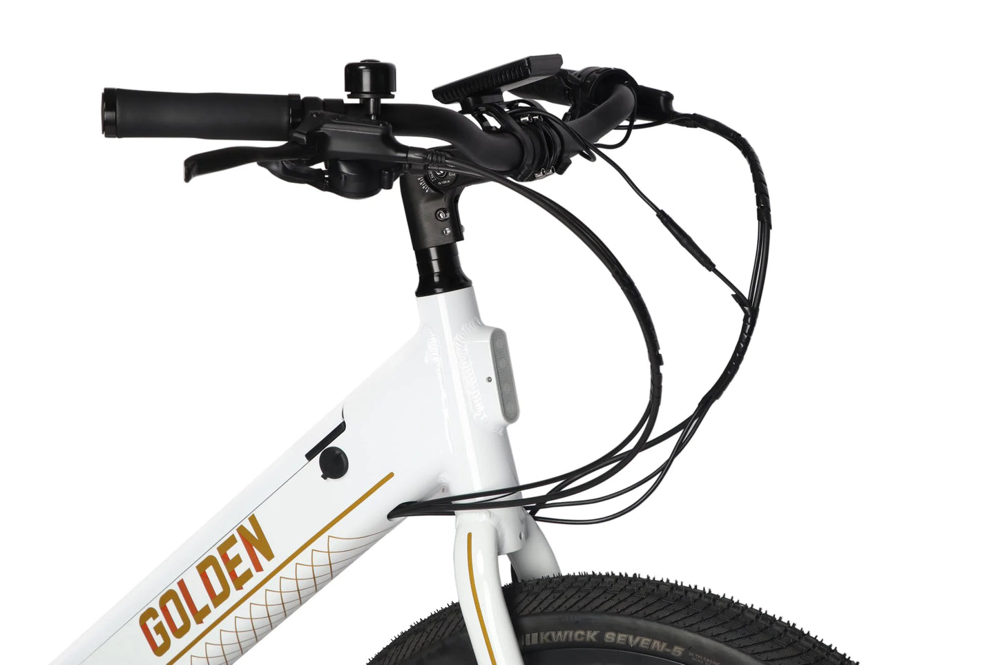 Golden Cycles - Accelera - Step Through - White | Bike Lover USA