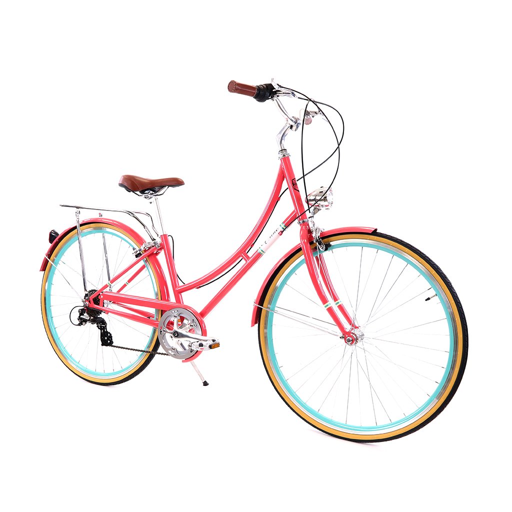 ZF Bikes - Civic Women 7Speed - Salmon