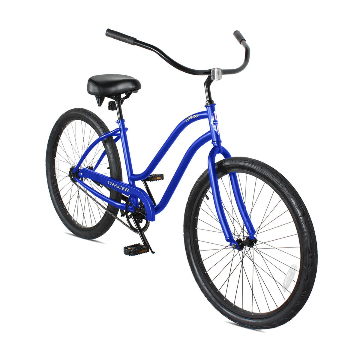 Tracer ACE-F 26" Beach Cruiser Bikes Single Speed - Blue | Beach Cruiser Bikes | Cruiser Bikes | Beach Bikes | Single Speed | Adult Bike | Bike Lover USA 