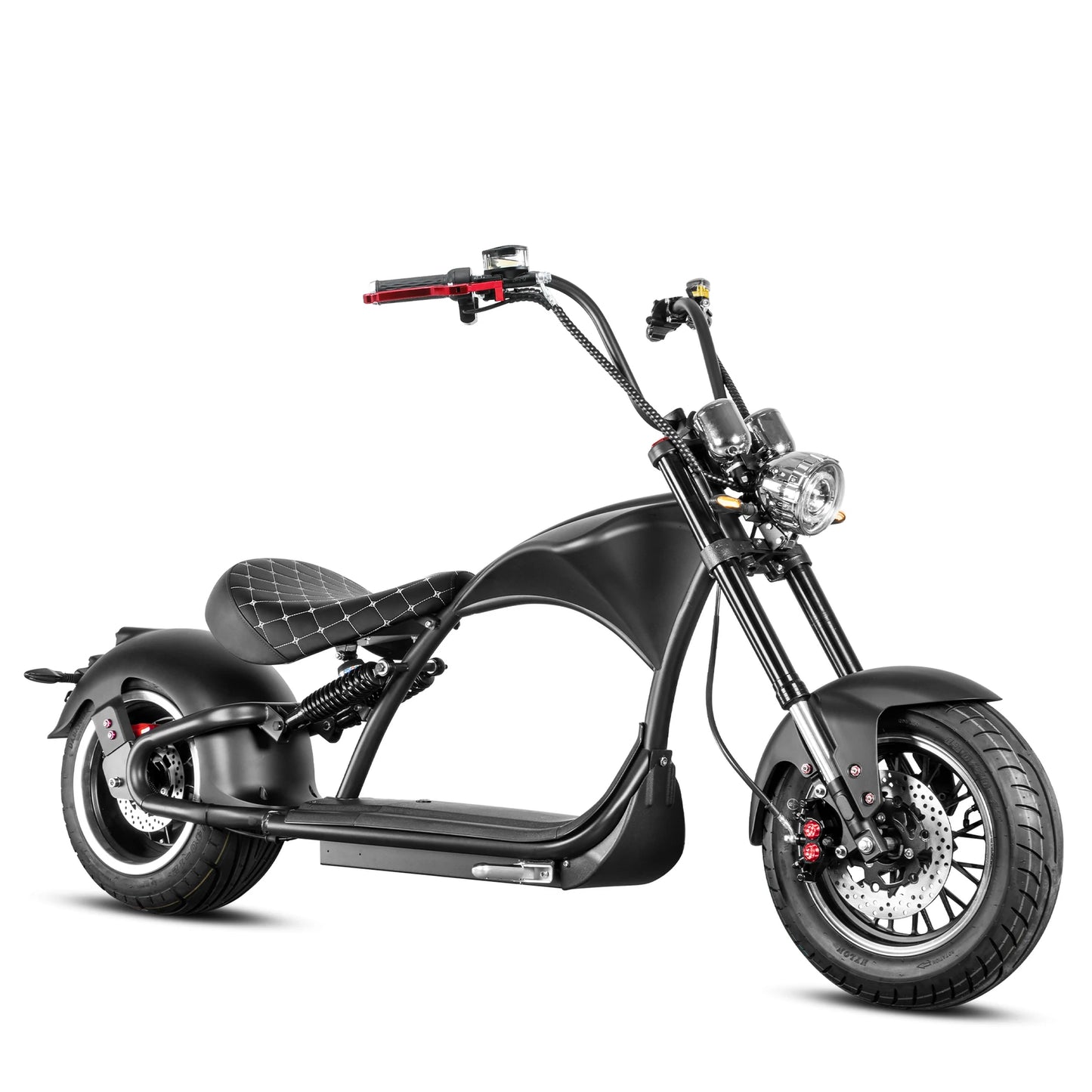 M1P Fat Tire Electric Citycoco Scooter - Black