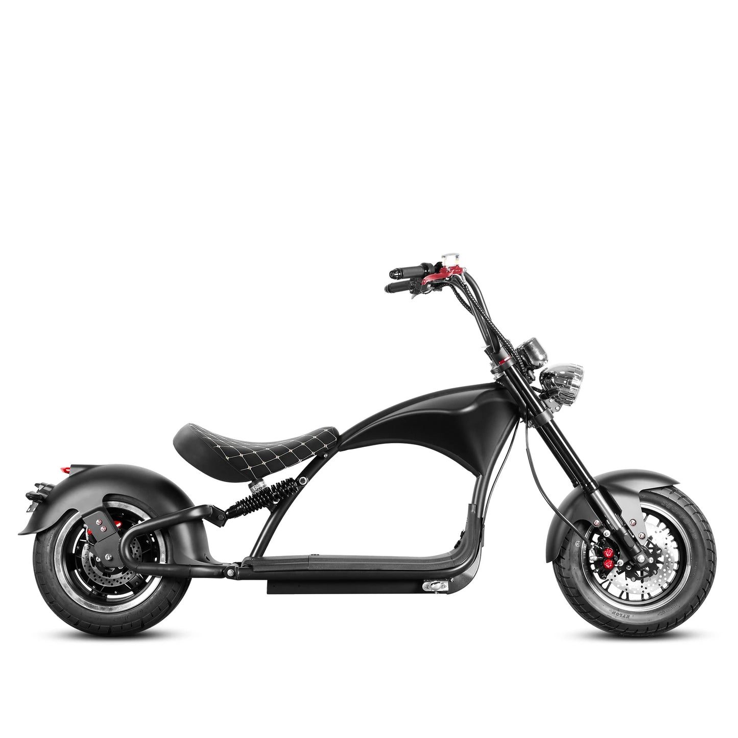 M1P Fat Tire Electric Citycoco Scooter - Black