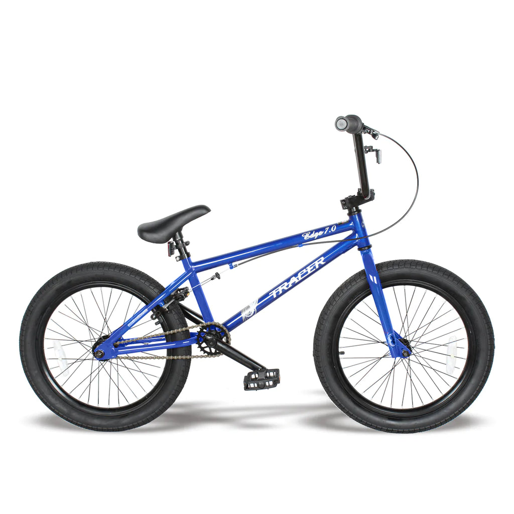 Tracer Edge Freestyle BMX Bike - Blue | BMX Bike | Freestyle BMX | Freestyle Bike | BMX Bikes | Kid's BMX Bikes | Bike Lover USA