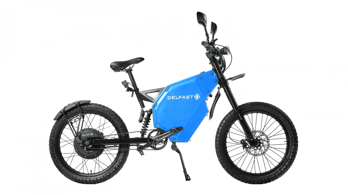 Delfast TOP 3.0 Electric Bike - Blue | Delfast Bike | TOP 3.0 Electric Bike | Electric Bike | Delfast TOP 3.0 | offroad bike | city electric bike | bike for Offroad Trips | City ebike | Bike Lover USA