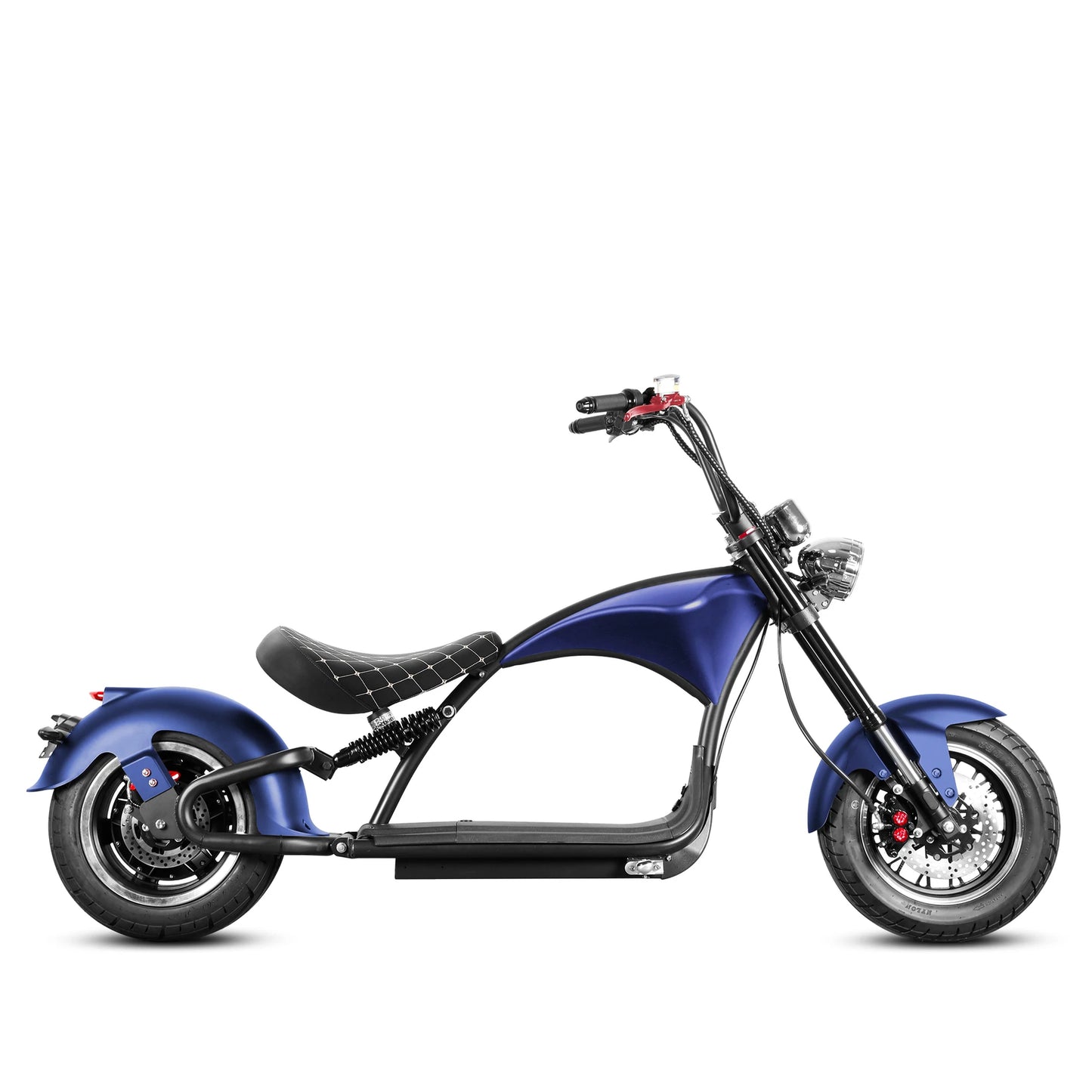 M1P Fat Tire Electric Citycoco Scooter - Blue