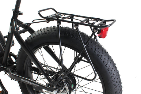 X-Treme Boulderado 48V 17Ah Fat Tire Step-Through Electric Mountain Bicycle 500W Rear Hub Motor 25 mph LiFePO4 Battery