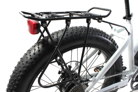 X-Treme Boulderado 48V 17Ah Fat Tire Step-Through Electric Mountain Bicycle 500W Rear Hub Motor 25 mph LiFePO4 Battery