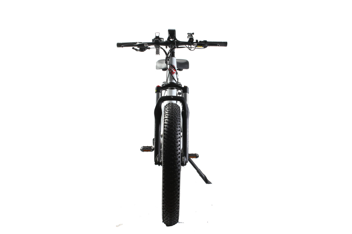 X-Treme Boulderado 48V 17Ah Fat Tire Step-Through Electric Mountain Bicycle 500W Rear Hub Motor 25 mph LiFePO4 Battery