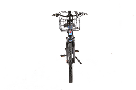 X-Treme Catalina 48V Electric Step-Through Beach Cruiser Bicycle 500W Rear Hub Motor 25 mph 48V 10.4Ah LiFePO4 Battery