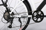 X-Treme Catalina 48V Electric Step-Through Beach Cruiser Bicycle 500W Rear Hub Motor 25 mph 48V 10.4Ah LiFePO4 Battery
