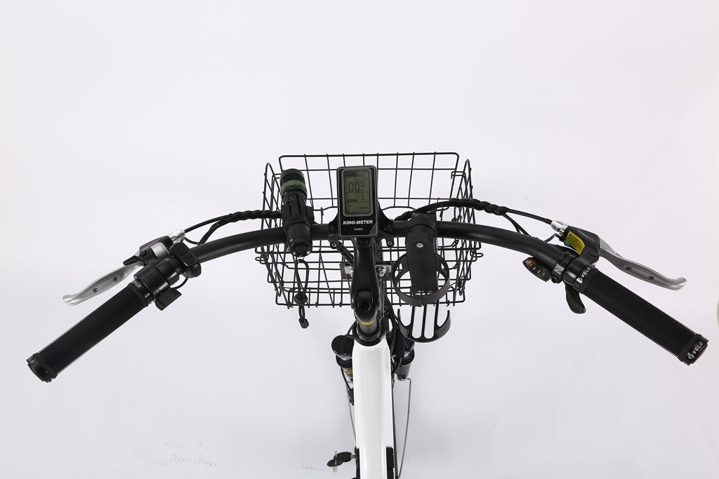 X-Treme Catalina 48V Electric Step-Through Beach Cruiser Bicycle 500W Rear Hub Motor 25 mph 48V 10.4Ah LiFePO4 Battery