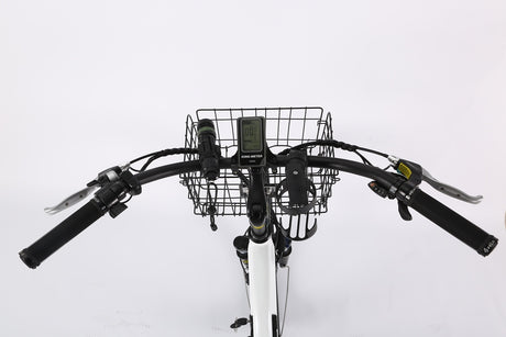 X-Treme Catalina 48V Electric Step-Through Beach Cruiser Bicycle 500W Rear Hub Motor 25 mph 48V 10.4Ah LiFePO4 Battery