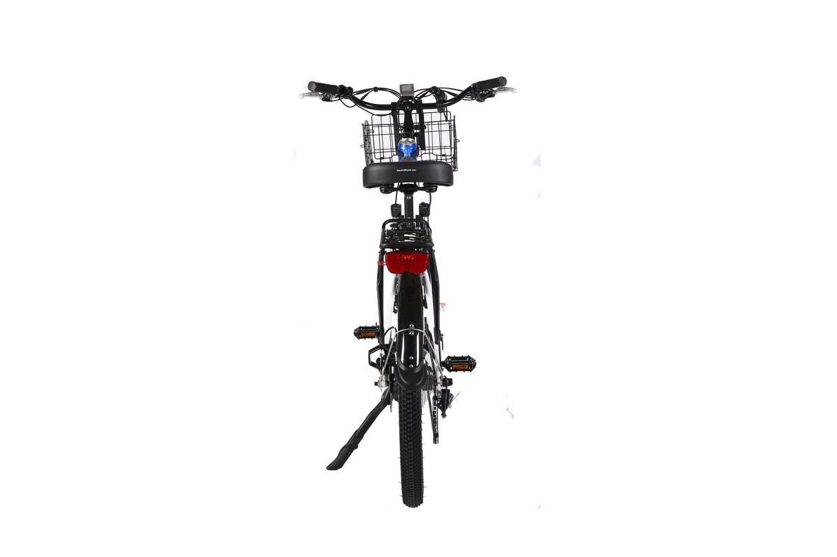 X-Treme Catalina 48V Electric Step-Through Beach Cruiser Bicycle 500W Rear Hub Motor 25 mph 48V 10.4Ah LiFePO4 Battery
