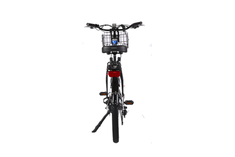X-Treme Catalina 48V Electric Step-Through Beach Cruiser Bicycle 500W Rear Hub Motor 25 mph 48V 10.4Ah LiFePO4 Battery