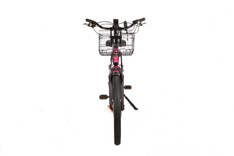 X-Treme Catalina 48V Electric Step-Through Beach Cruiser Bicycle 500W Rear Hub Motor 25 mph 48V 10.4Ah LiFePO4 Battery