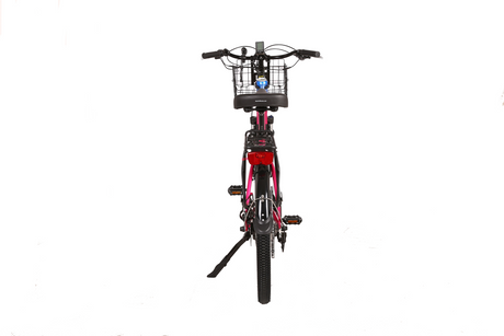 X-Treme Catalina 48V Electric Step-Through Beach Cruiser Bicycle 500W Rear Hub Motor 25 mph 48V 10.4Ah LiFePO4 Battery