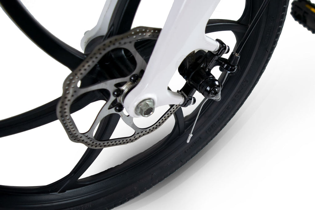 JupiterBike Discovery X7 Folding Electric Bike-White