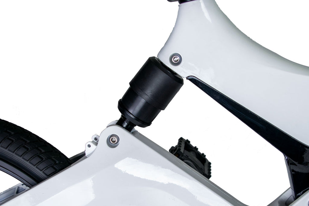 JupiterBike Discovery X7 Folding Electric Bike-White