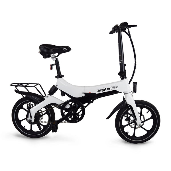 JupiterBike Discovery X5 Folding Electric Bike-White