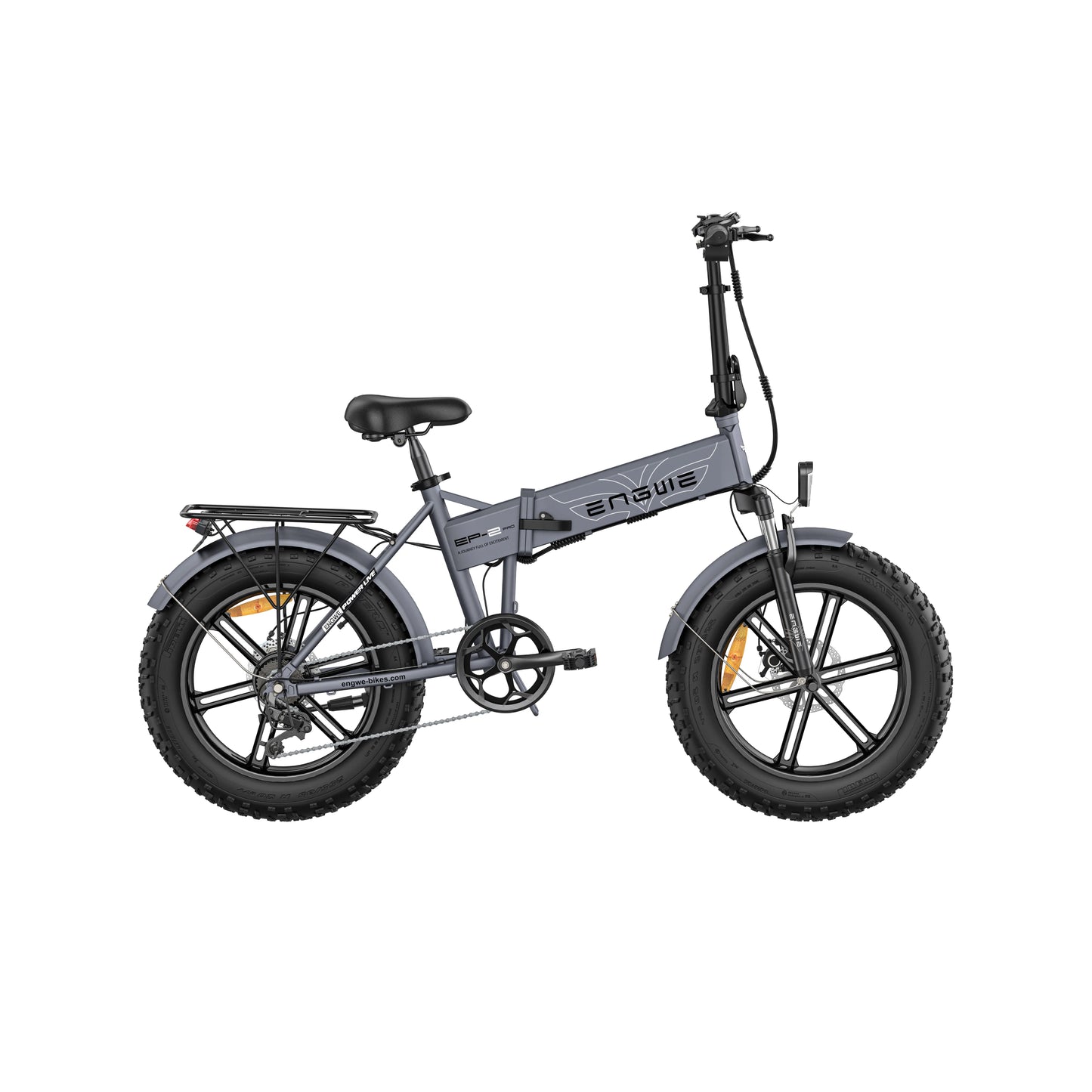 750w Folding Electric Mountain Bike | ENGWE EP-2 Pro | 750w Electric Bike | Folding Bike | Electric Bike | Mountain Bike | Electric Folding Bike | Portable Bike | Fat Tire Bike | Bike Lover USA