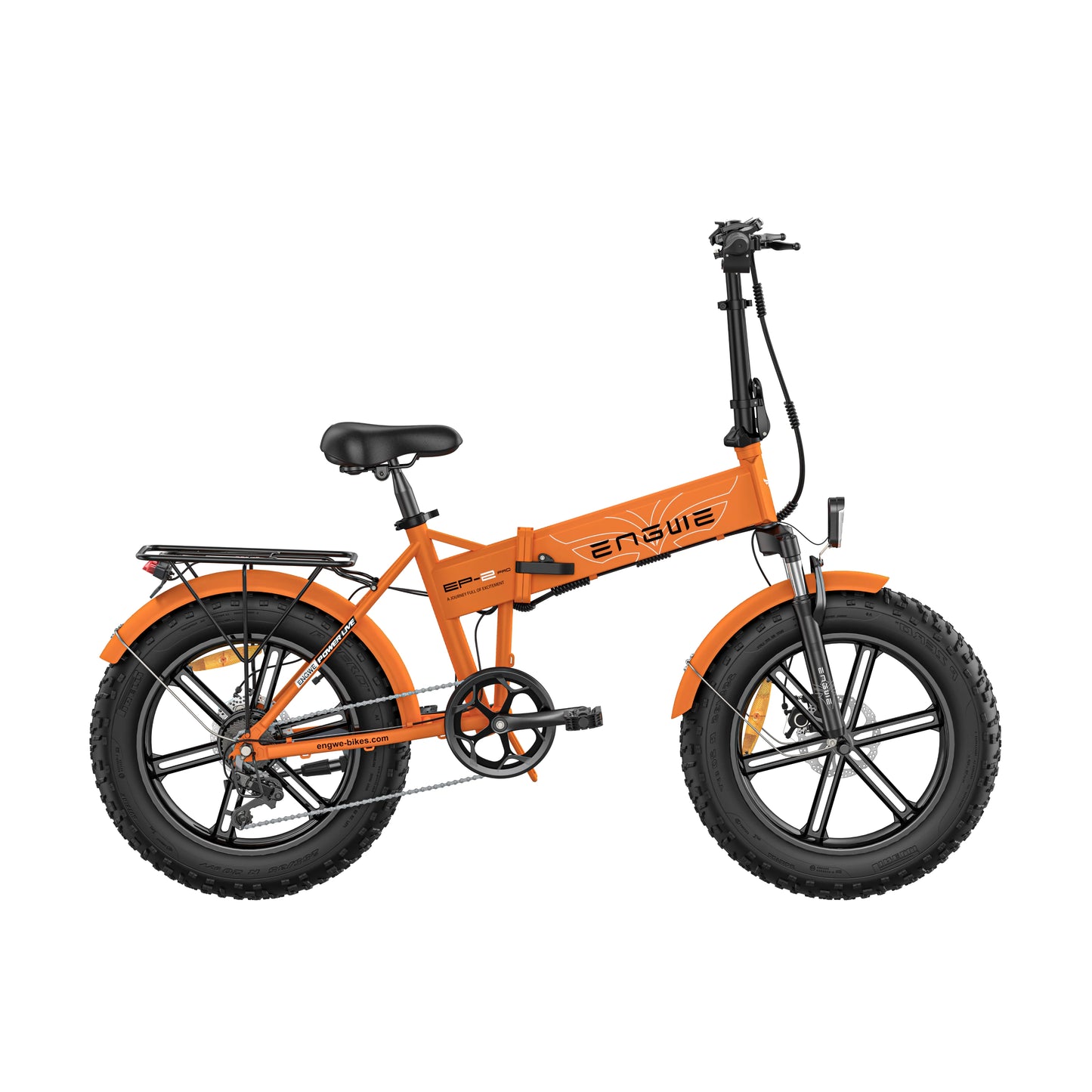 750w Folding Electric Mountain Bike | ENGWE EP-2 Pro | 750w Electric Bike | Folding Bike | Electric Bike | Mountain Bike | Electric Folding Bike | Portable Bike | Fat Tire Bike | Bike Lover USA