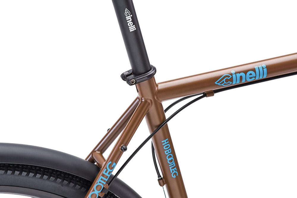 Cinelli Hobo-easy Brown Sora (STI) Bike