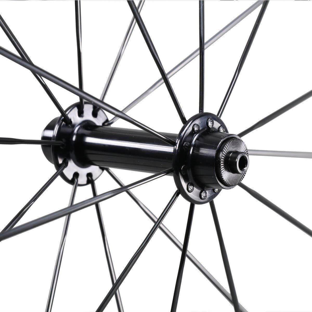 50mm Depth Carbon Clincher Aero CN Spokes Wheels