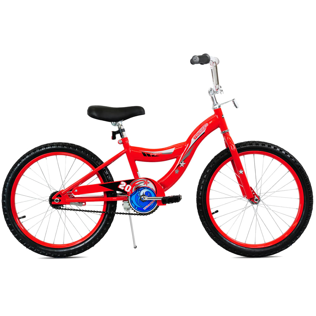 Logan 20 Inch Kids Bike - Red | Kids Bike | Logan | Kid's BMX Bikes | Freestyle BMX Bikes | BMX Bike | Tracer Bike | Bike Lover USA