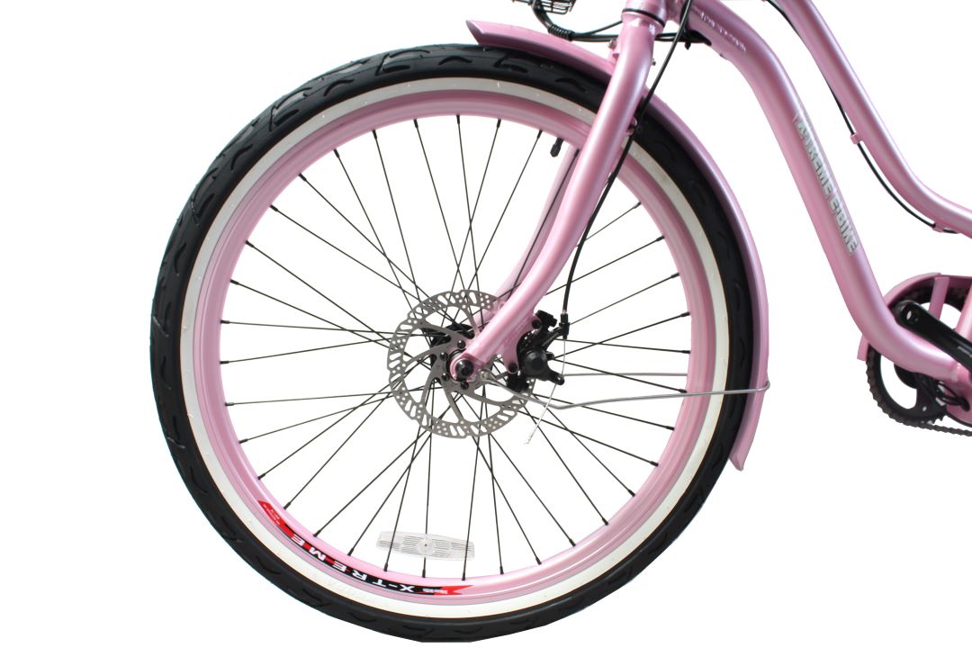 X-Treme Malibu Elite Max 36V Beach Cruiser Electric Bike 350W Rear Hub Motor 20 mph 36V 10Ah LiFePO4 Battery