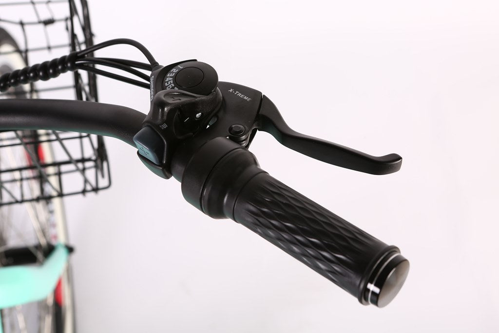 X-Treme Malibu Elite Max 36V Beach Cruiser Electric Bike 350W Rear Hub Motor 20 mph 36V 10Ah LiFePO4 Battery
