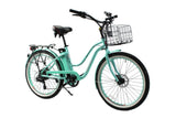 X-Treme Malibu Elite Max 36V Beach Cruiser Electric Bike 350W Rear Hub Motor 20 mph 36V 10Ah LiFePO4 Battery