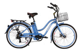 X-Treme Malibu Elite Max 36V Beach Cruiser Electric Bike 350W Rear Hub Motor 20 mph 36V 10Ah LiFePO4 Battery