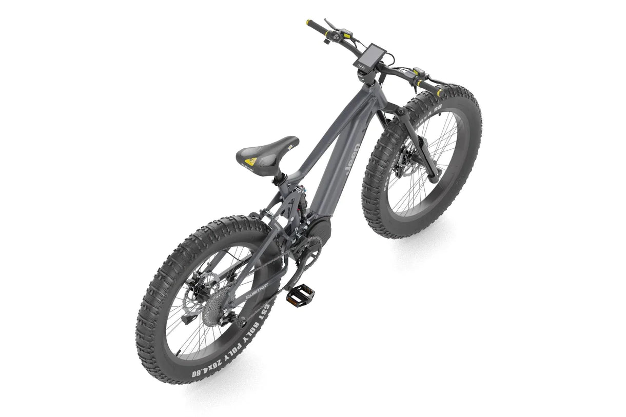 Quietkat Jeep E-Bike - Charcoal | Electric Mountain Bike | Bike Lover USA