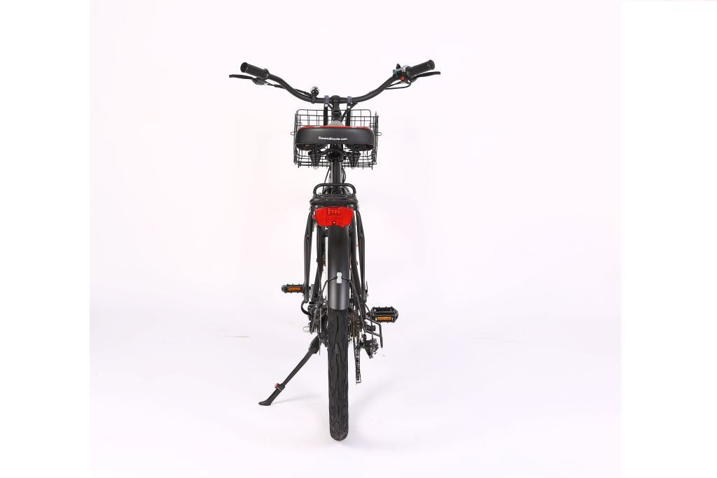 X-Treme Newport Elite 24 Volt Beach Cruiser Electric Bike-Black