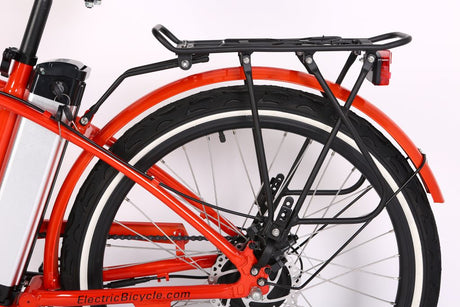 X-Treme Newport Elite Max 36V Beach Cruiser Electric Bike 350W Rear Hub Motor Up to 20 mph 36V 10Ah LiFePO4 Battery