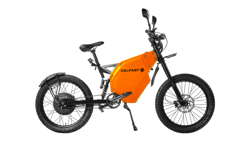 Delfast TOP 3.0 Electric Bike - Orange | Delfast Bike | TOP 3.0 Electric Bike | Electric Bike | Delfast TOP 3.0 | offroad bike | city electric bike | bike for Offroad Trips | City ebike | Bike Lover USA
