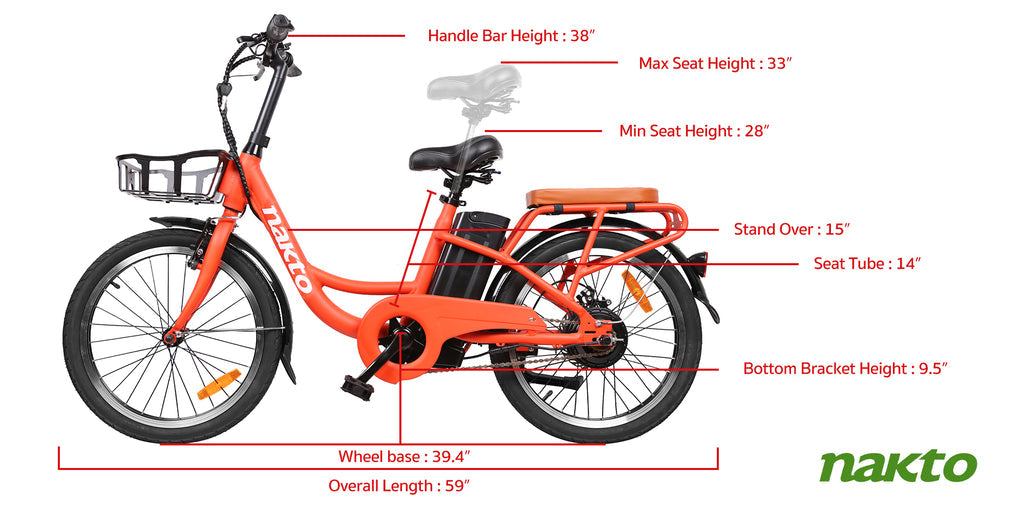 Nakto Pony Bike | Electric Bike |Bike Lover USA