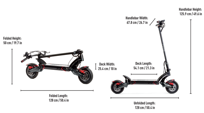 Evolv Pro Electric Scooters - Sinc 52V 18.2 Ah