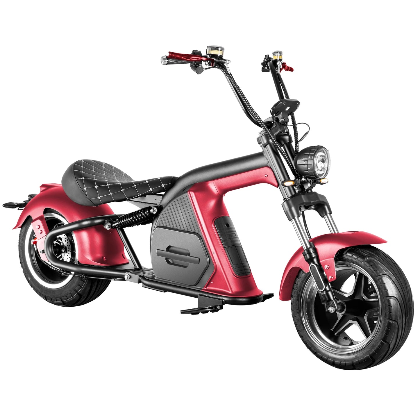 M8 Electric Chopper Scooter - Red