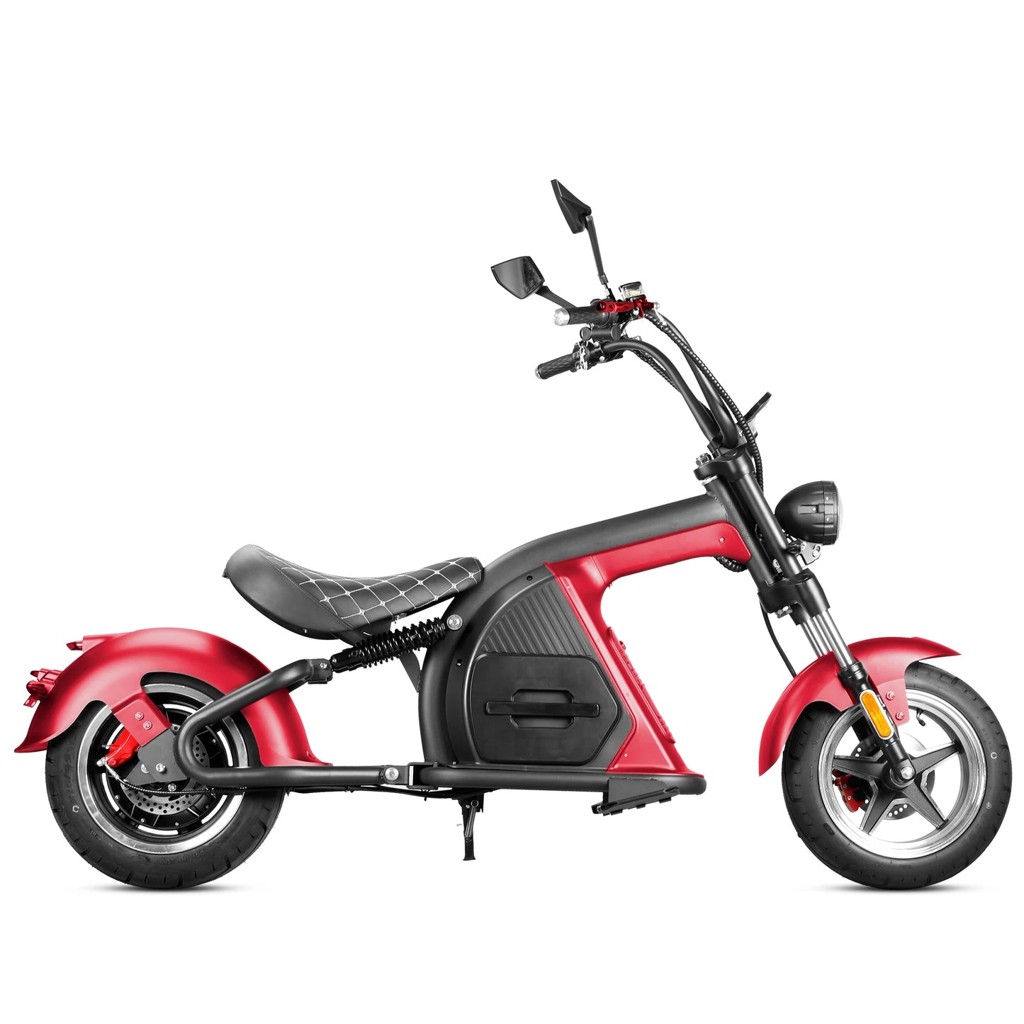 M8 Electric Chopper Scooter - Red