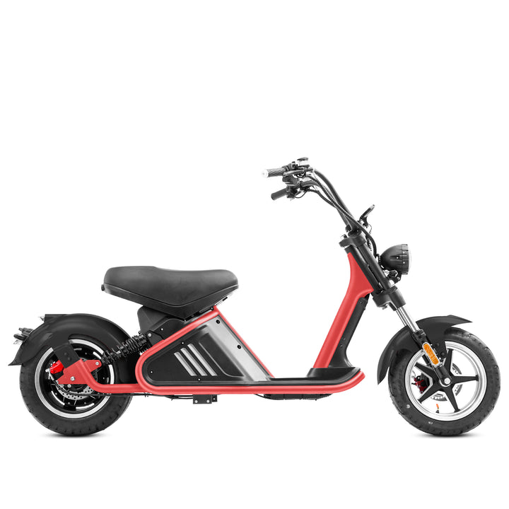 M2 Big Wheel 3000W 40Ah Electric Scooter - Red Black